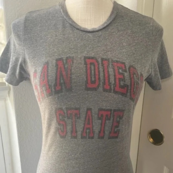 Original Retro Brand | San Diego State SDSU Aztecs Vintage Tri-Blend Tee, Size S - Picture 2 of 8